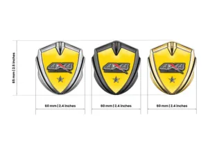 Emblema Metal Badge Premium Universale X